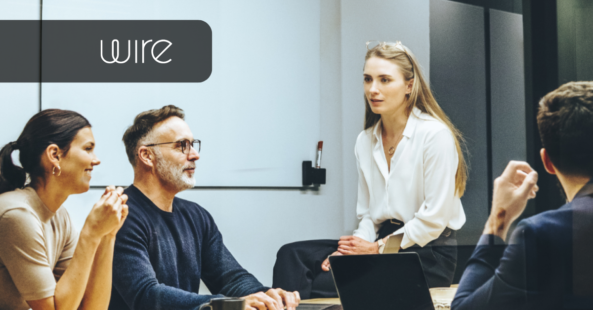 WIRE COLLABORATE WITHOUT COMPROMISE visual data 7
